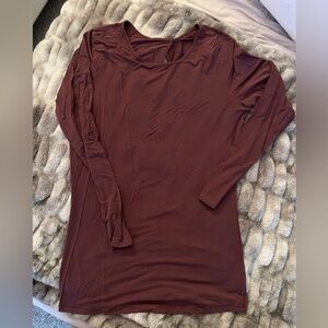 Lululemon Open Back Long Sleeve
